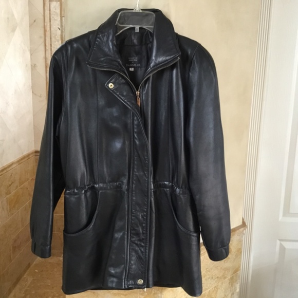 Damselle Vintage Chocolate Leather Coat - Picture 6 of 16